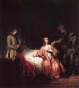 Rembrandt Harmensz Van Rijn Joseph is accused of Potifars wife oil on canvas